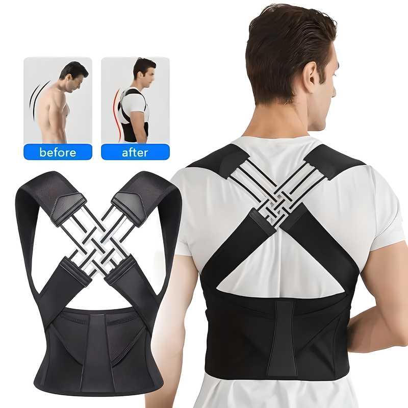 Adjustable Back Posture Corrector/ Slouching Relieve Pain Belt Women & Men